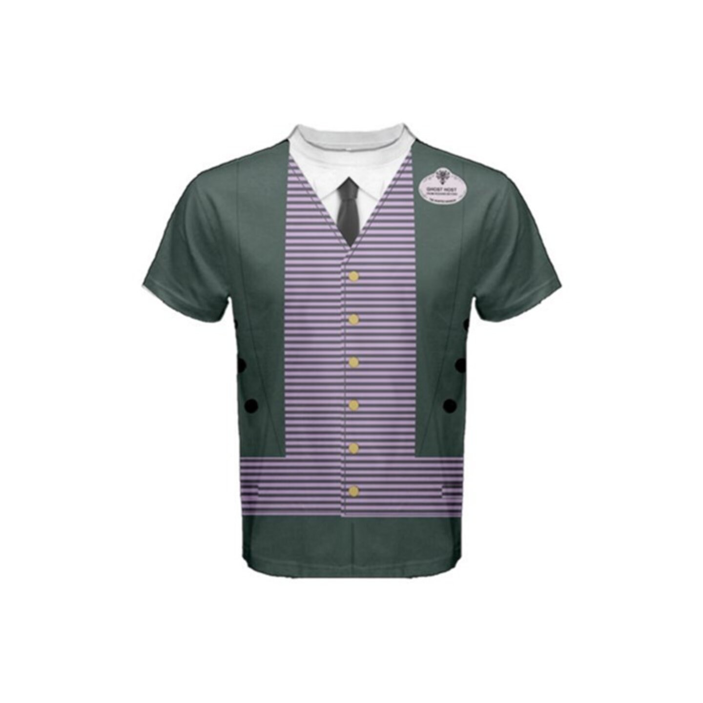 Men's Haunted Mansion Ghost Host 