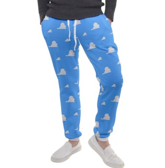 Men's Toy Story Clouds Inspired Joggers 