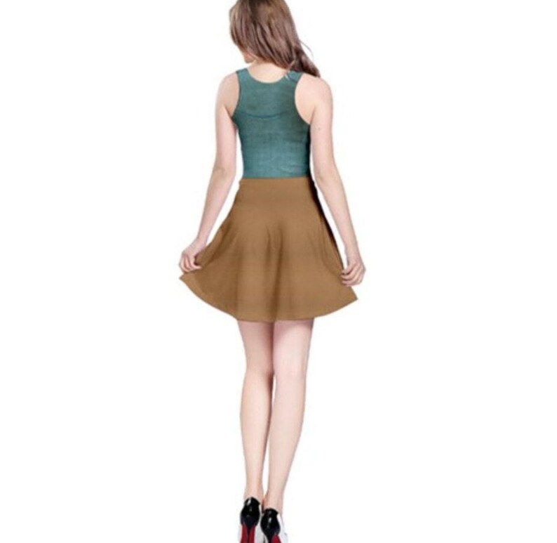 Women's Flynn Rider Inspired Sleeveless Flare Dress image 2