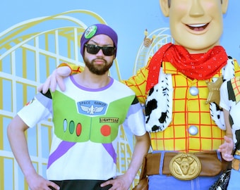 Camiseta de manga corta para hombre inspirada en Buzz Lightyear