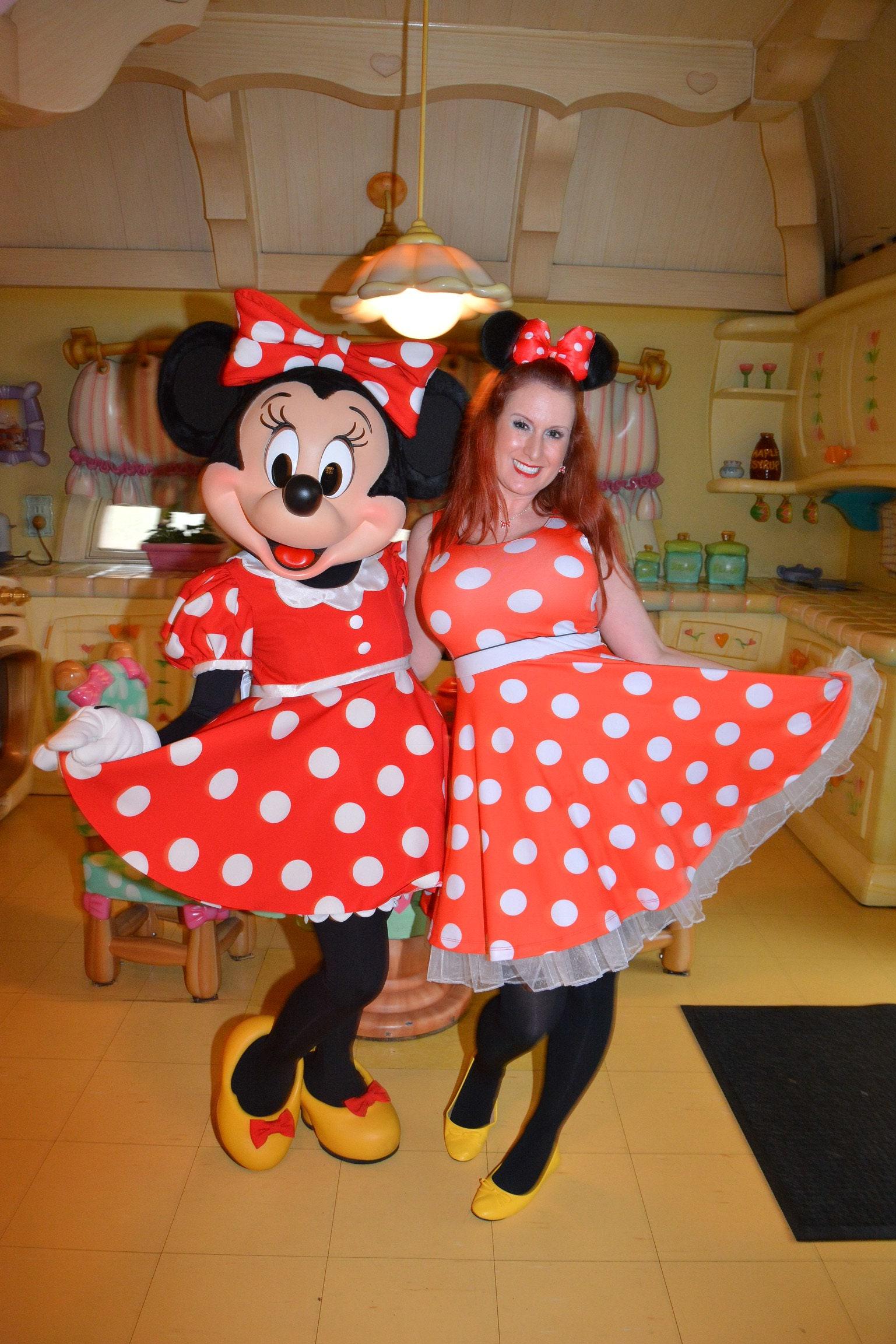 Plus Size Minnie Mouse Costume Dress Plus Size Minnie Mouse Costume UK