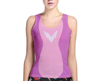 Camiseta sin mangas inspirada en ángeles para mujer