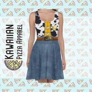 Women&#39;s Woody  Inspired Skater Dress