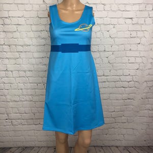 Women&#39;s Alien Inspired Sleeveless Flare Dress