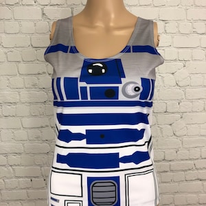 Women&#39;s R2D2   Inspired Tank Top