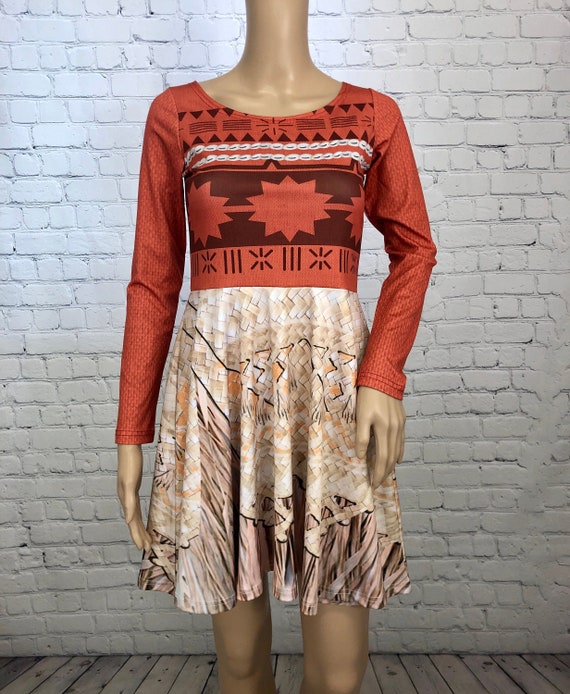 Etsy top moana dress