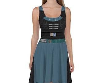 Women's Cara Dune   Inspired Skater Dress