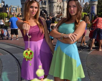Women's Drizella Evil Stepsister Cinderella Inspired Sleeveless