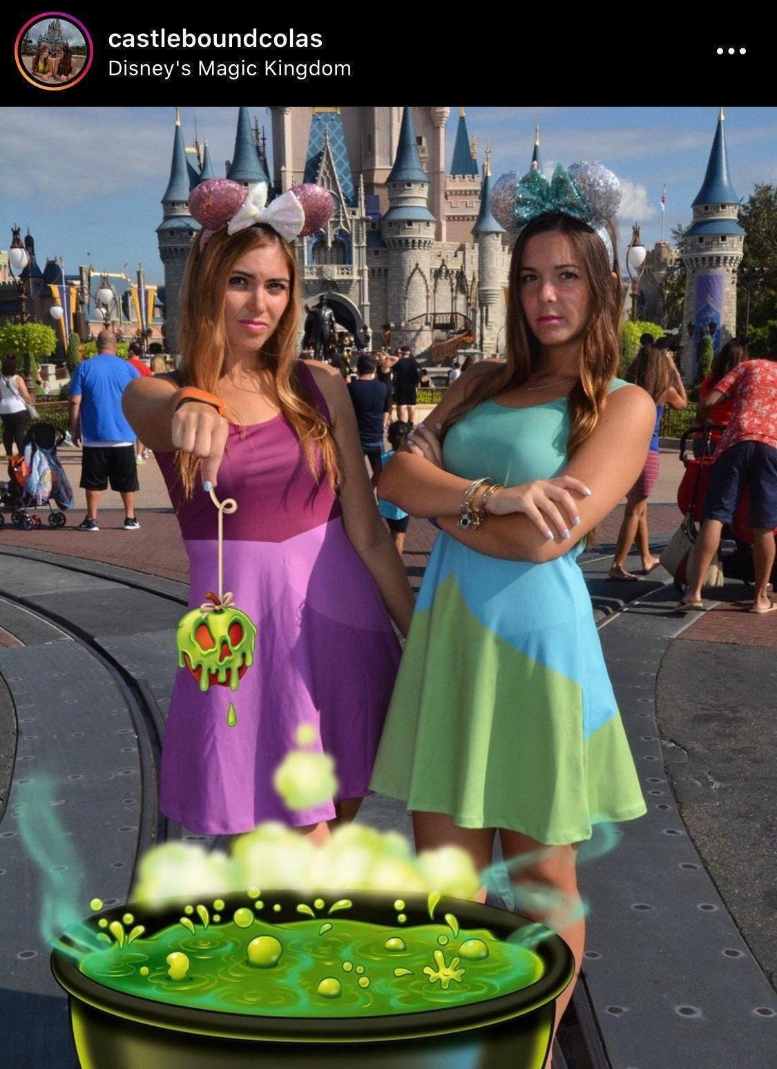 Women's Drizella Evil Stepsister Cinderella Inspired Sleeveless