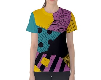 Camisa deportiva de manga corta inspirada en Sally para mujer