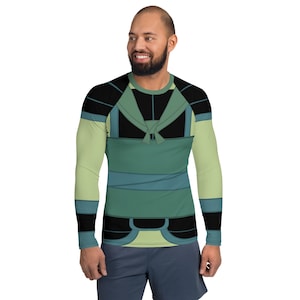 Men's Ping Mulan Inspired ATHLETIC Long Sleeve Shirt