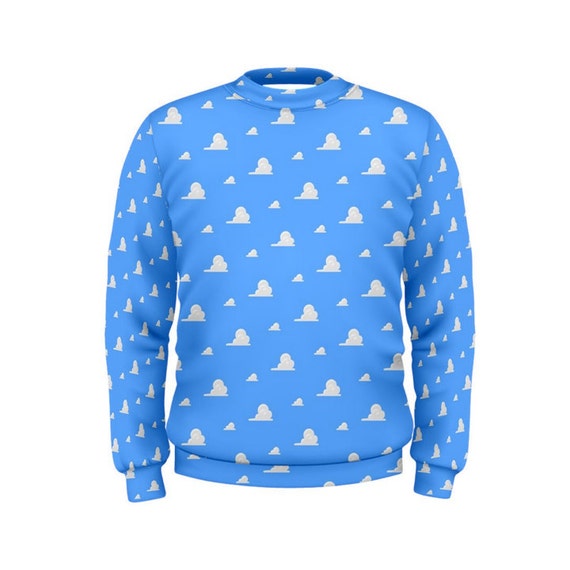 Men's Cloud Wallpaper Crewneck Sweatshirt - Etsy
