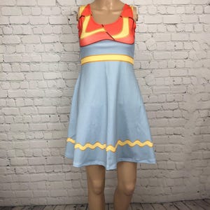 Women&#39;s Dumbo Inspired Sleeveless Flare Dress