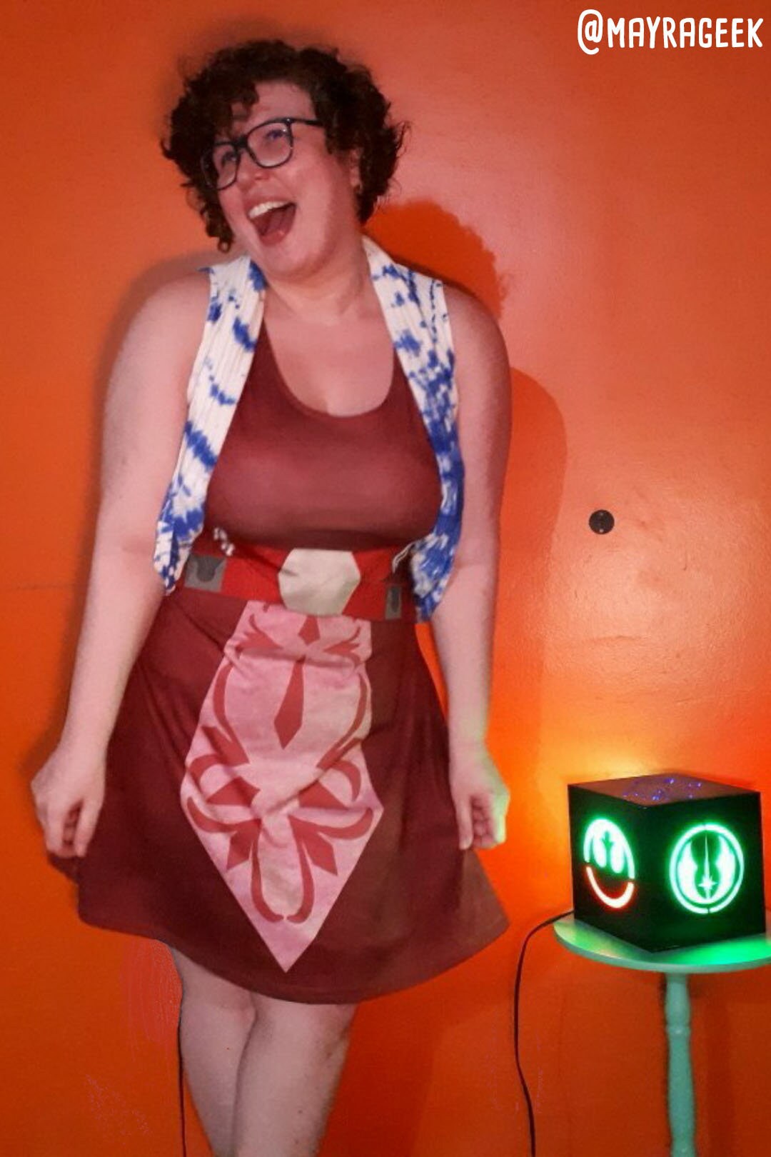 Ahsoka Tano Clone Wars Star Wars Inspired Sleeveless Dress - Etsy
