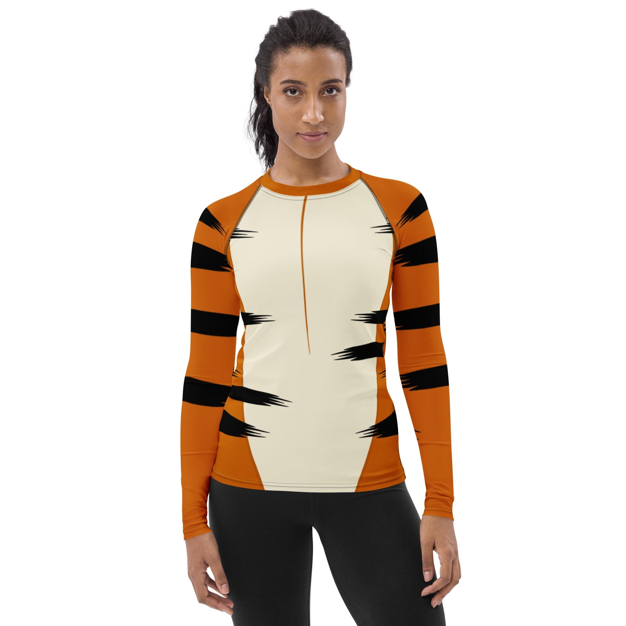 Women's Tigger Inspired Long Sleeve ATHLETIC Shirt - Etsy