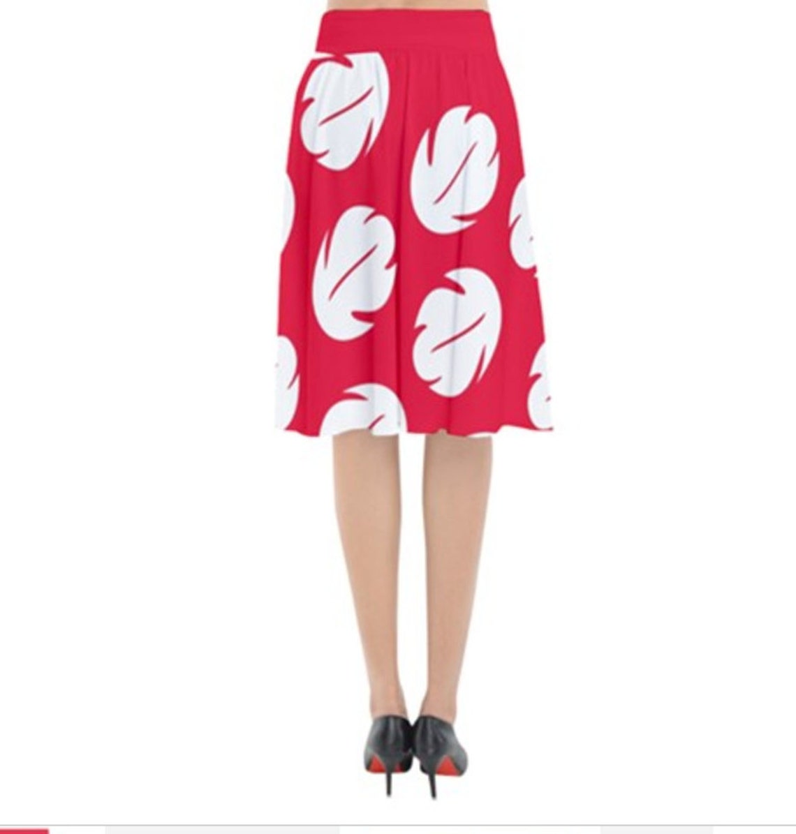 Lilo and Stitch Inspired Flared Midi Skirt - Etsy
