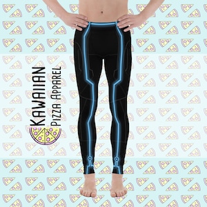 Leggings inspirados en Tron para hombre