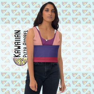 Women's Mulan Inspired Crop Top