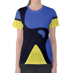 Damen Dory inspiriertes Kurzarmshirt