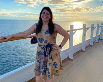 Women's Pirates Inspired Skater Dress