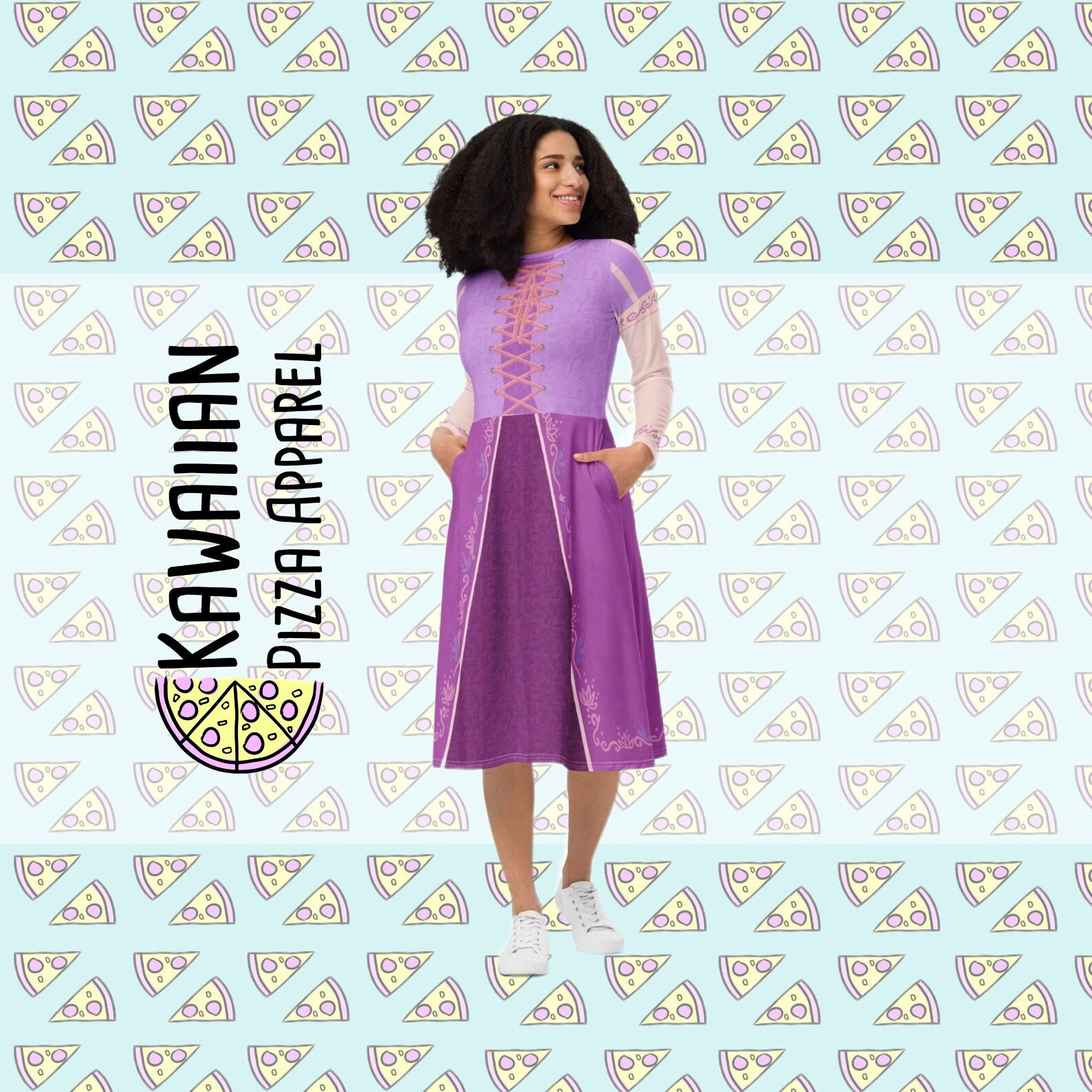 Rapunzel Dress Long Sleeve - Etsy