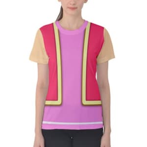 Women&#39;s Toadette Inspired ATHLETIC Short Sleeve Shirt