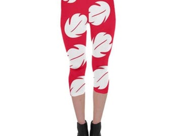 Leggings capri inspirados en Lilo para mujer