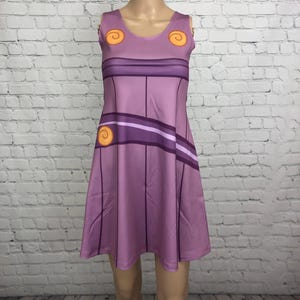 Women&#39;s Megara Inspired Sleeveless Flare Dress