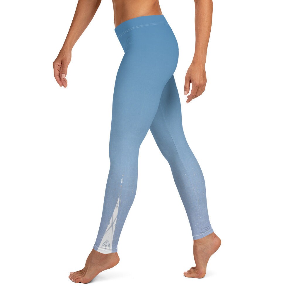 Elsa Inspired Leggings Etsy Canada