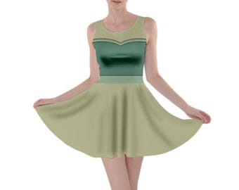 Women's Library Belle  Inspired Skater Dress