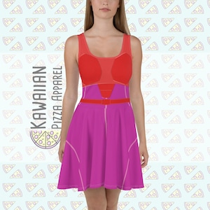 Women&#39;s Honey Lemon Inspired Skater Dress