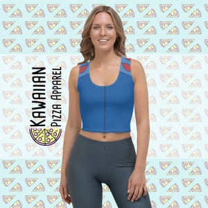 Women&#39;s Snow White Inspired Crop Top