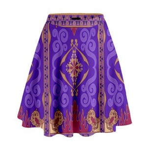 Women&#39;s Magic Carpet Inspired High Waisted Skirt