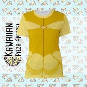 Women&#39;s Belle  Inspired ATHLETIC Short Sleeve Shirt