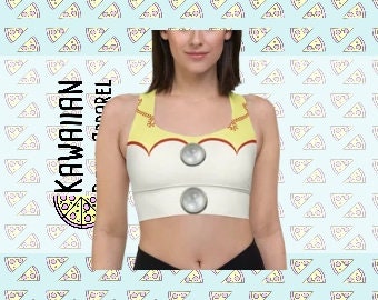 Women's Jessie  Inspired Recycled Longline Sports Bra