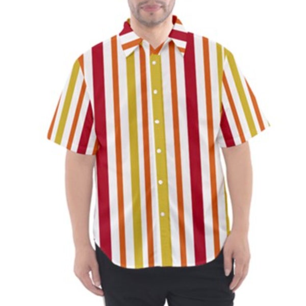 Camisa con botones de manga corta inspirada en Bert Mary Poppins
