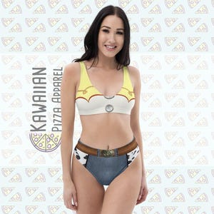 Women&#39;s Jessie Inspired Recycled high-waisted bikini