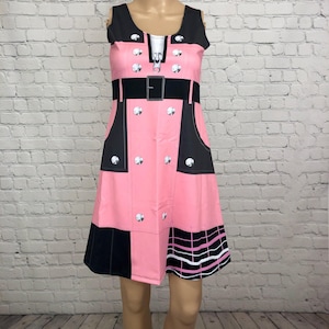 Women&#39;s Kairi Kingdom Hearts 3 Inspired Sleeveless Flare Dress