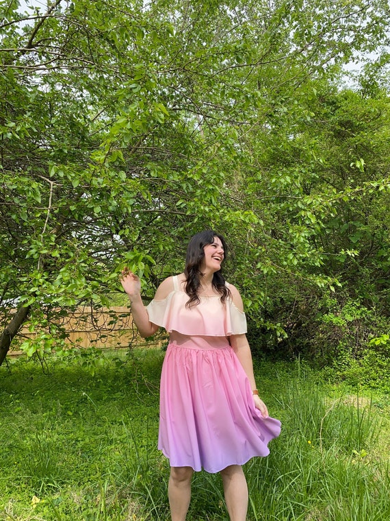 Padme Amidala Star Wars Inspired Chiffon Cold Shoulder Dress | Etsy