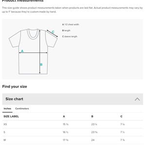 a women's t - shirt size guide