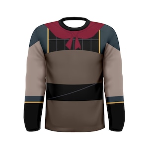 Men&#39;s Shang Mulan Inspired Long Sleeve Shirt