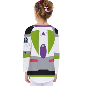 Kid's Buzz Lightyear Inspired Long Sleeve Shirt image 2