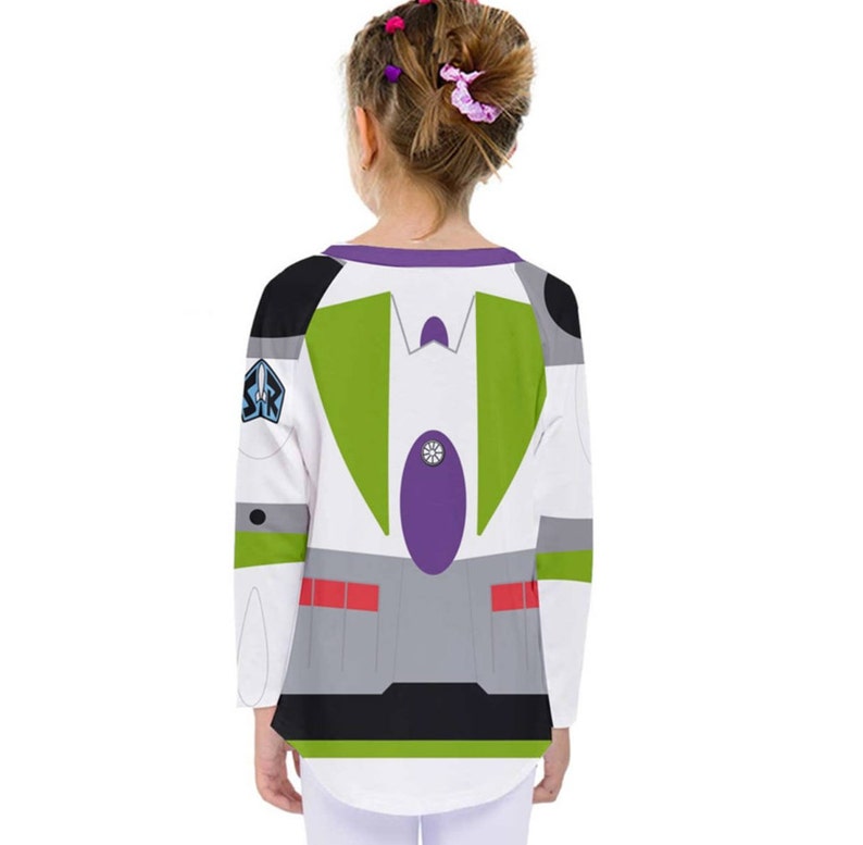 Kid's Buzz Lightyear Inspired Long Sleeve Shirt image 2