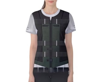 Women's Yelena Widow Inspired Short Sleeve Shirt
