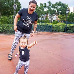 Baby / Kid&#39;s Spaceship Earth Epcot Inspired Leggings