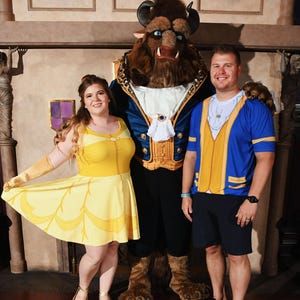 Women&#39;s Belle  Inspired Skater Dress