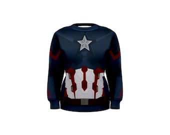 Unisex Cap Inspired Crewneck Sweatshirt