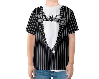 Kid's Jack Skellington inspiriertes Shirt