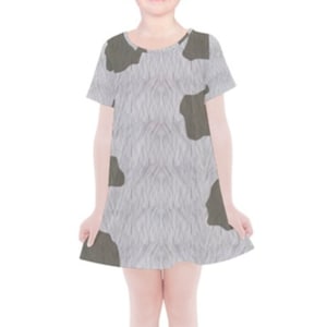 Kids&#39; Pua Inspired Dress: Sublimation Print Costume
