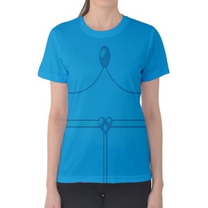 Women&#39;s Blue Fairy Pinocchio Inspired Shirt
